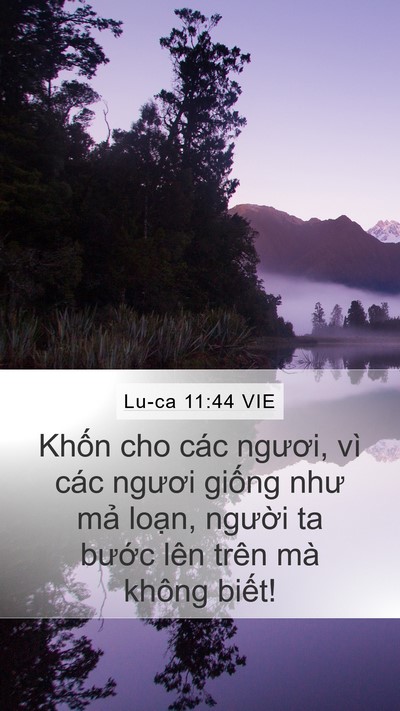 Lu-ca 11:44 VIE Bible Verse Image