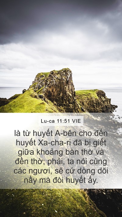 Lu-ca 11:51 VIE Bible Verse Image