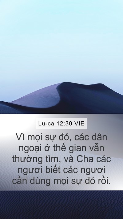 Lu-ca 12:30 VIE Bible Verse Image