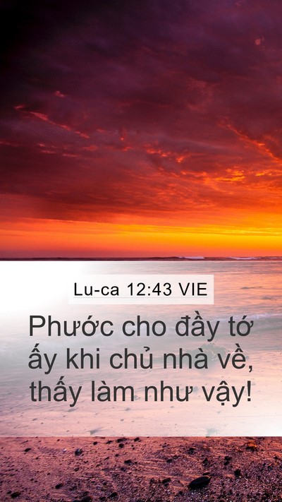 Lu-ca 12:43 VIE Bible Verse Image