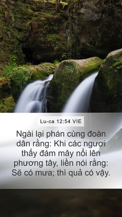 Lu-ca 12:54 VIE Bible Verse Image