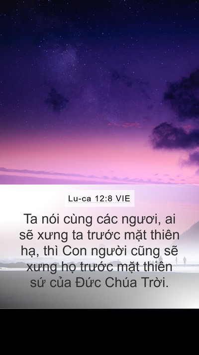 Lu-ca 12:8 VIE Bible Verse Image