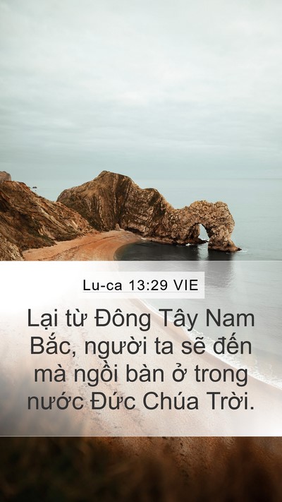 Lu-ca 13:29 VIE Bible Verse Image