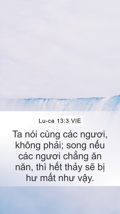 Lu-ca 13:3 VIE Bible Verse Image