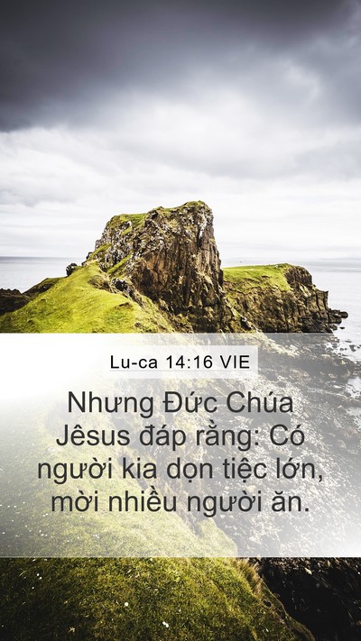 Lu-ca 14:16 VIE Bible Verse Image