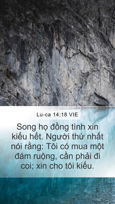 Lu-ca 14:18 VIE Bible Verse Image