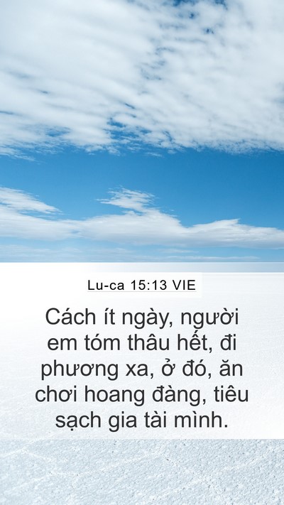 Lu-ca 15:13 VIE Bible Verse Image