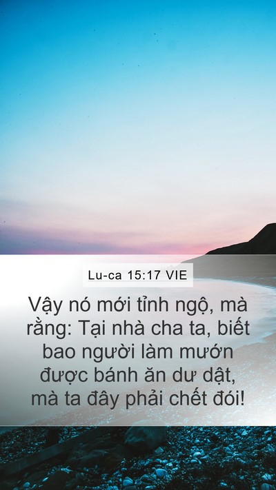 Lu-ca 15:17 VIE Bible Verse Image