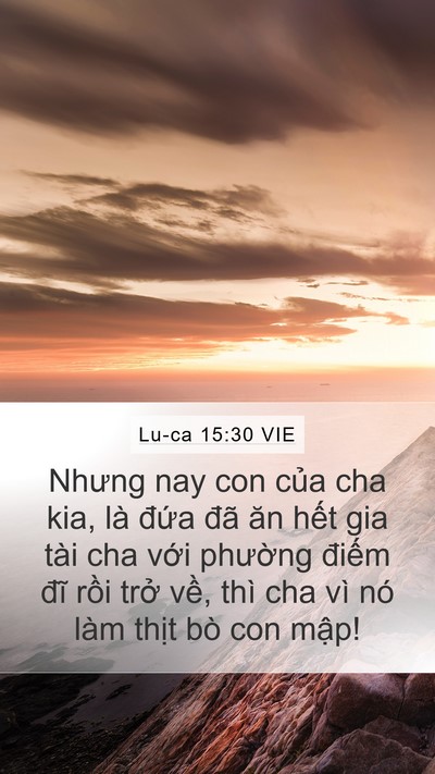 Lu-ca 15:30 VIE Bible Verse Image