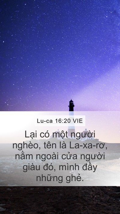 Lu-ca 16:20 VIE Bible Verse Image