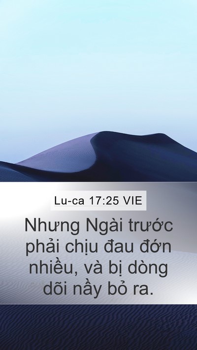 Lu-ca 17:25 VIE Bible Verse Image