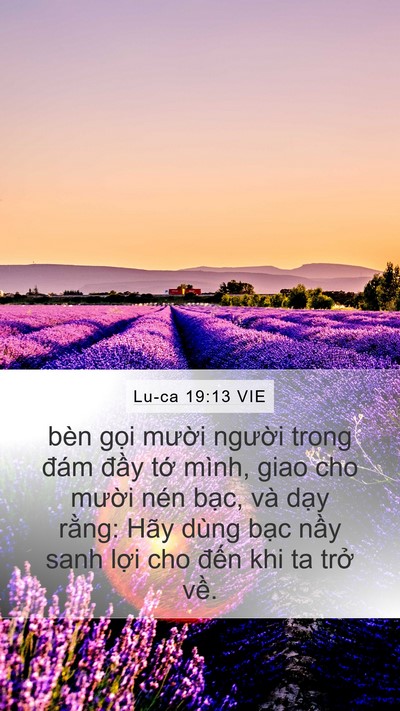 Lu-ca 19:13 VIE Bible Verse Image