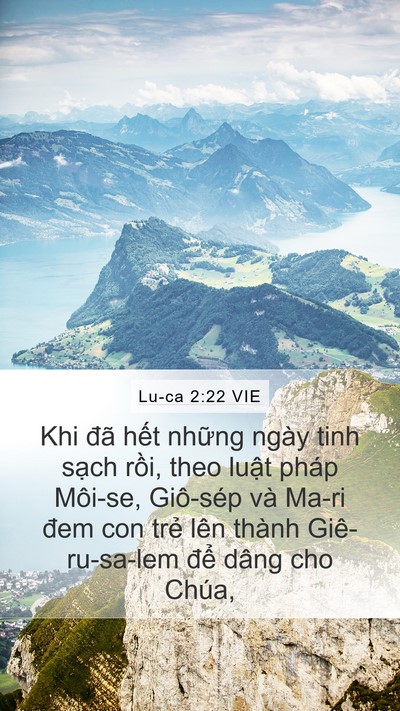 Lu-ca 2:22 VIE Bible Verse Image