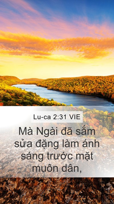 Lu-ca 2:31 VIE Bible Verse Image