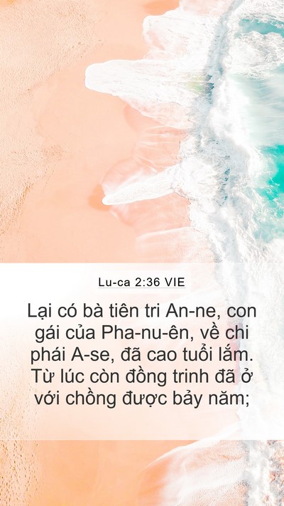 Lu-ca 2:36 VIE Bible Verse Image