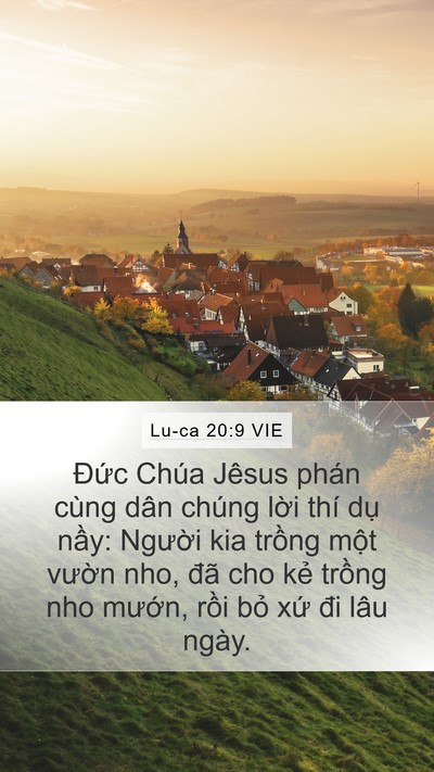 Lu-ca 20:9 VIE Bible Verse Image
