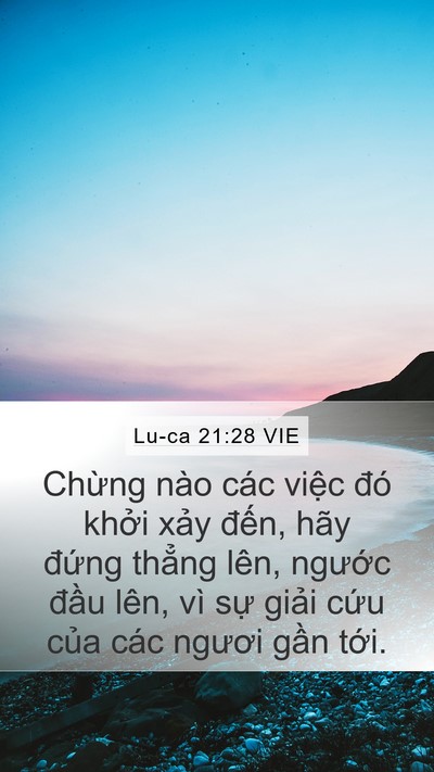 Lu-ca 21:28 VIE Bible Verse Image