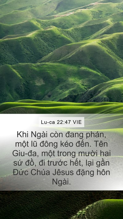 Lu-ca 22:47 VIE Bible Verse Image