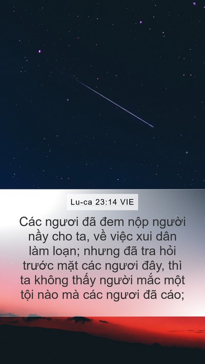 Lu-ca 23:14 VIE Bible Verse Image