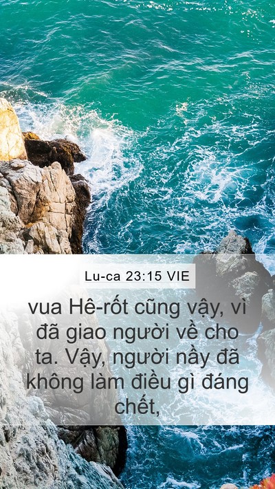 Lu-ca 23:15 VIE Bible Verse Image