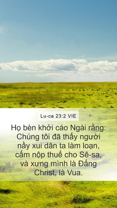 Lu-ca 23:2 VIE Bible Verse Image