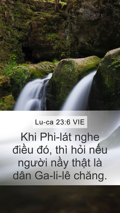 Lu-ca 23:6 VIE Bible Verse Image