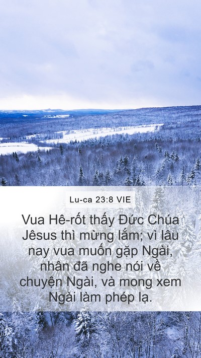Lu-ca 23:8 VIE Bible Verse Image