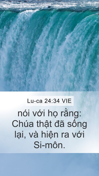 Lu-ca 24:34 VIE Bible Verse Image