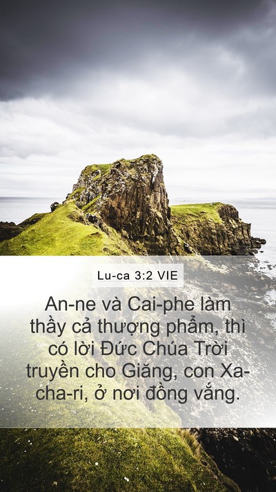 Lu-ca 3:2 VIE Bible Verse Image