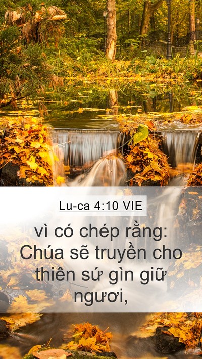 Lu-ca 4:10 VIE Bible Verse Image