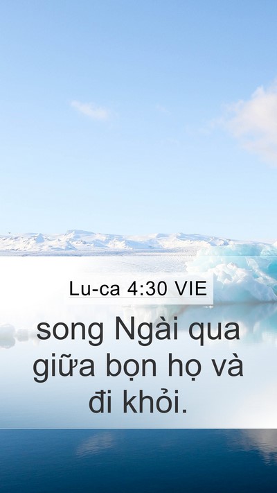 Lu-ca 4:30 VIE Bible Verse Image