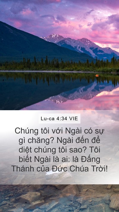 Lu-ca 4:34 VIE Bible Verse Image