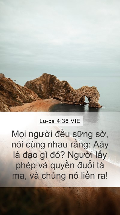Lu-ca 4:36 VIE Bible Verse Image