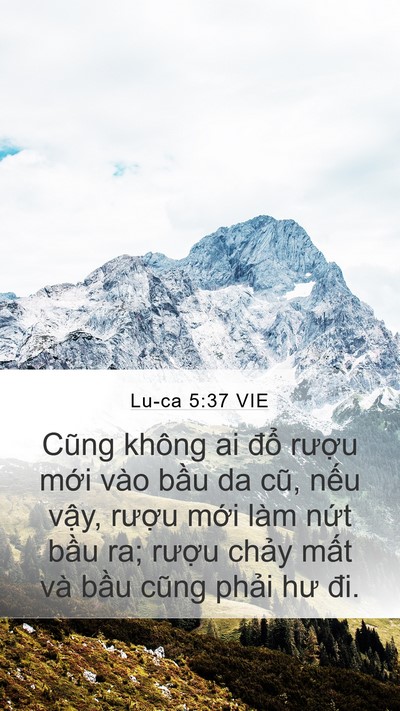 Lu-ca 5:37 VIE Bible Verse Image