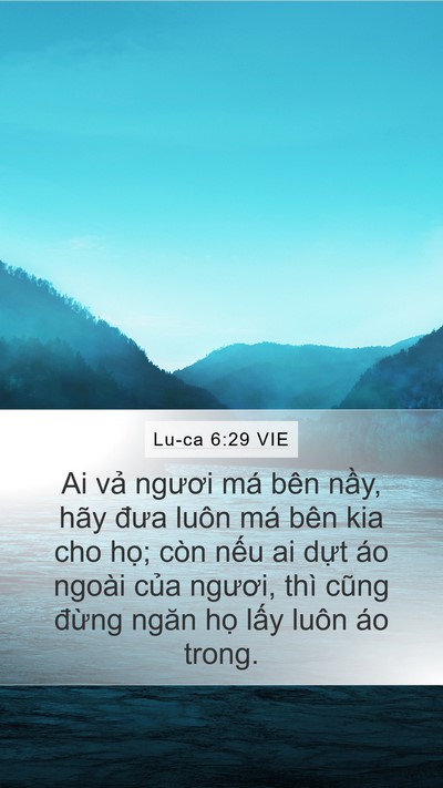 Lu-ca 6:29 VIE Bible Verse Image
