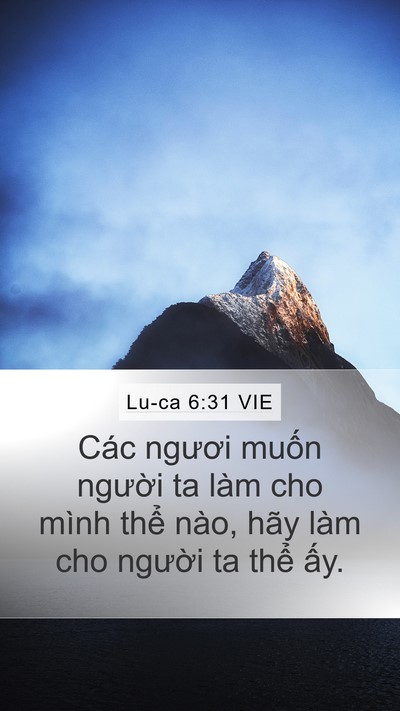 Lu-ca 6:31 VIE Bible Verse Image