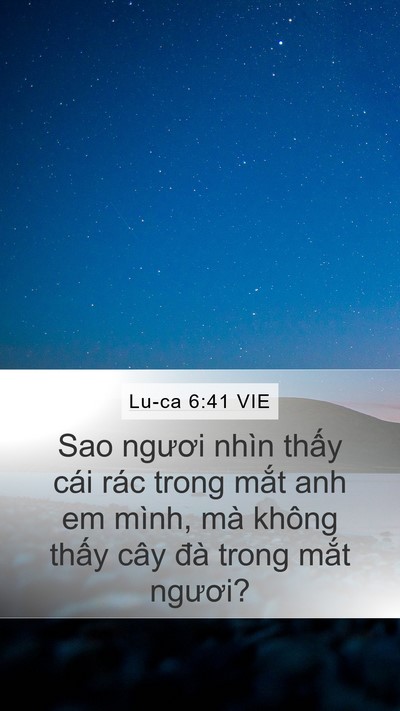 Lu-ca 6:41 VIE Bible Verse Image