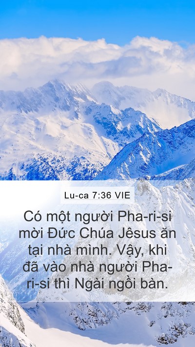 Lu-ca 7:36 VIE Bible Verse Image