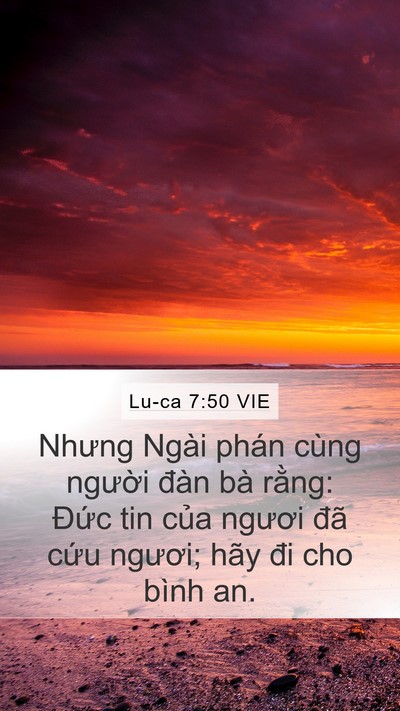 Lu-ca 7:50 VIE Bible Verse Image