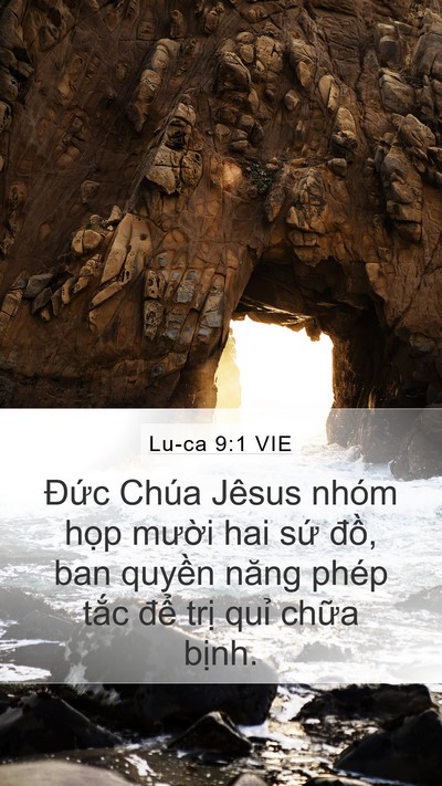 Lu-ca 9:1 VIE Bible Verse Image