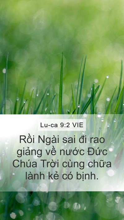 Lu-ca 9:2 VIE Bible Verse Image