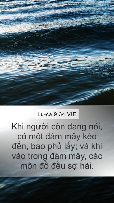 Lu-ca 9:34 VIE Bible Verse Image