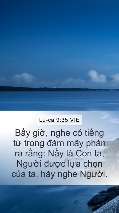 Lu-ca 9:35 VIE Bible Verse Image