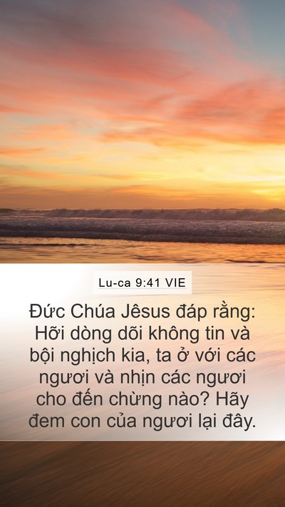 Lu-ca 9:41 VIE Bible Verse Image