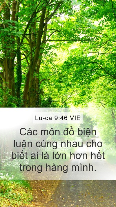 Lu-ca 9:46 VIE Bible Verse Image