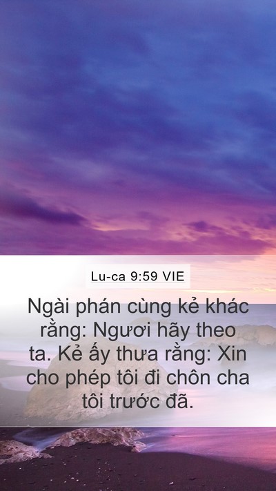 Lu-ca 9:59 VIE Bible Verse Image
