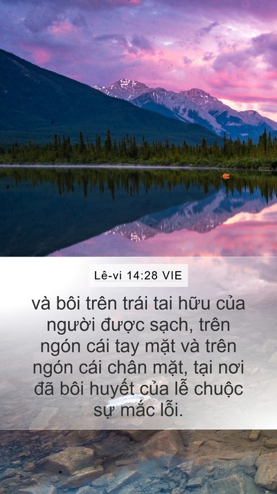 Lê-vi 14:28 VIE Bible Verse Image