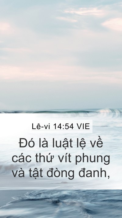 Lê-vi 14:54 VIE Bible Verse Image