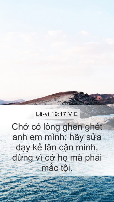 Lê-vi 19:17 VIE Bible Verse Image