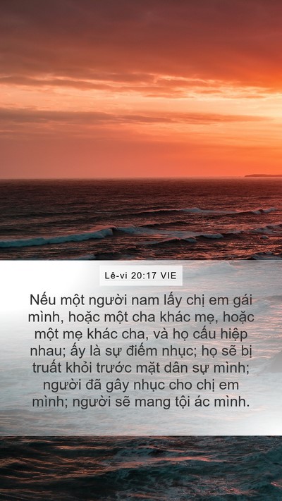 Lê-vi 20:17 VIE Bible Verse Image
